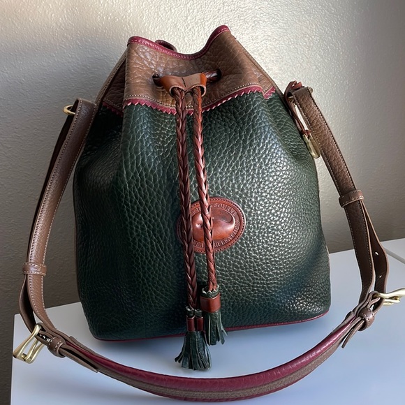 Dooney & Bourke Handbags - Rare Vintage Dooney and Bourke Teton bucket bag